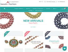 Tablet Screenshot of beadsnfashion.com